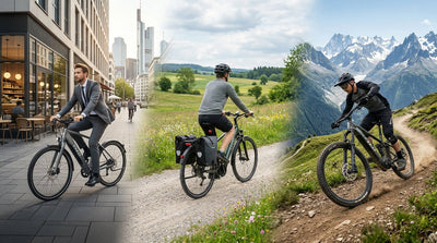City, Trekking oder E-MTB: Welches E-Bike passt zu dir?