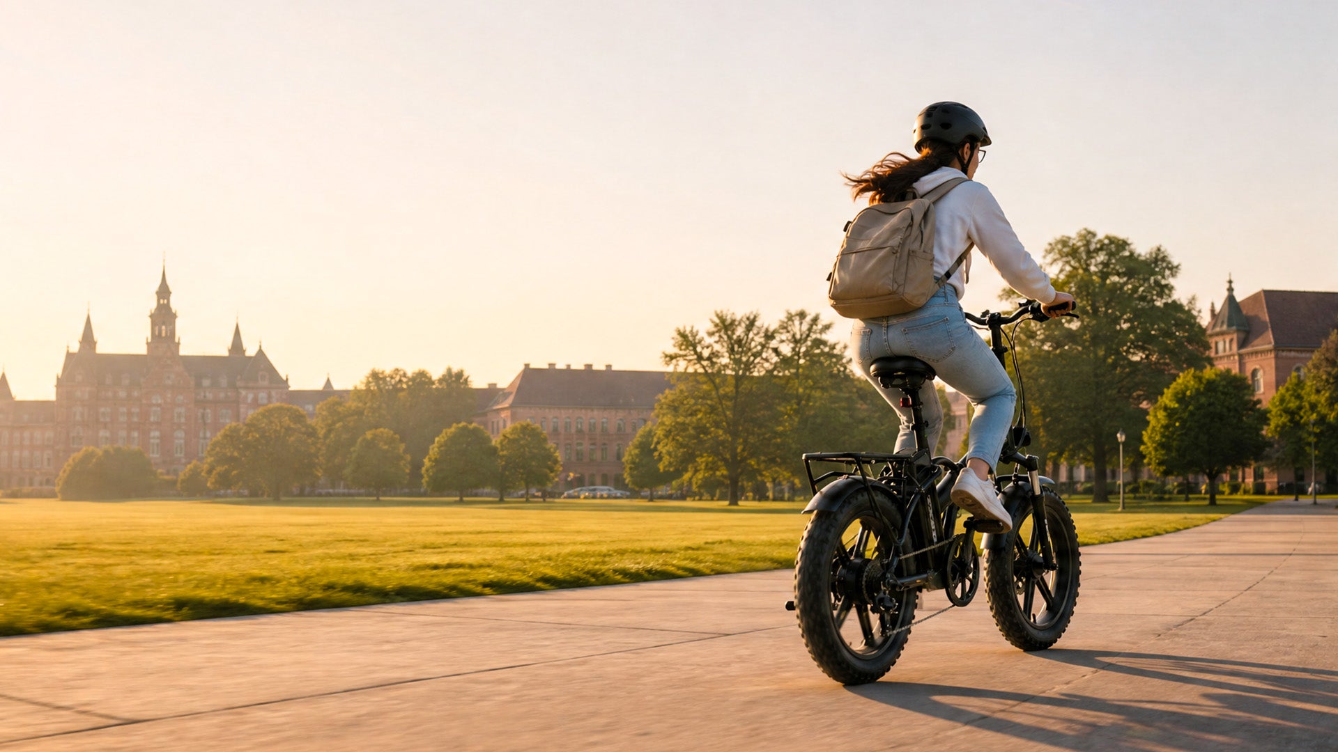 Mit Dem Fahrrad Zur Schule Fahren